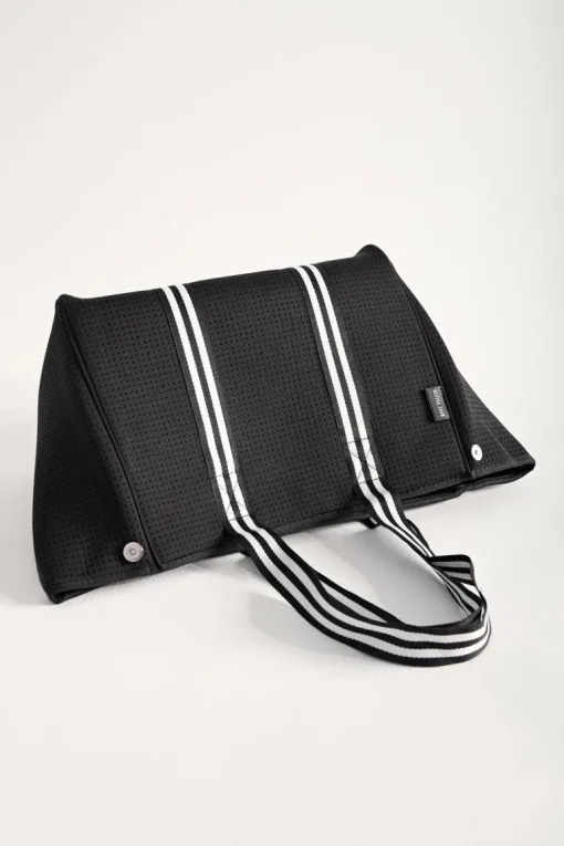Aria Nappy/Gym/Beach Neoprene Tote Bag - Black