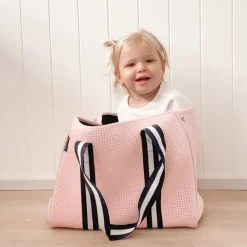 Aria Nappy/Gym/Beach Neoprene Tote Bag - Pink