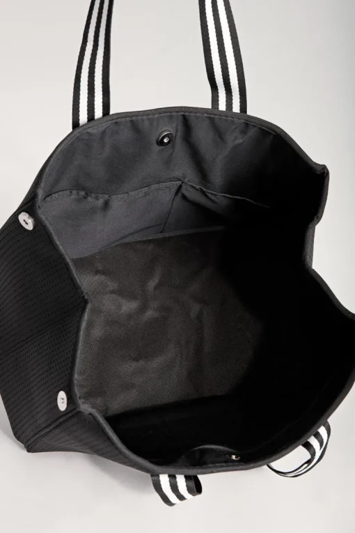 Aria Nappy/Gym/Beach Neoprene Tote Bag - Black