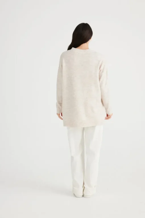 Bianca Long Knit | Natural