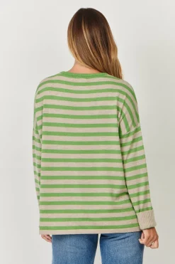 Billie Jumper - Apple Stripe