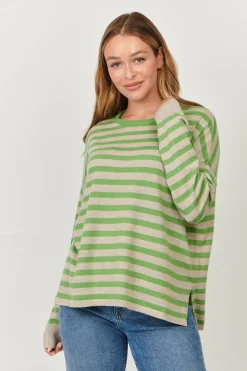 Billie Jumper - Apple Stripe