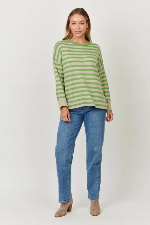 Billie Jumper - Apple Stripe
