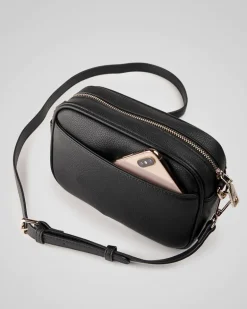 Black | MONICA CAMERA CROSSBODY BAG