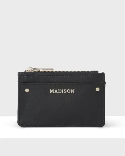 Black | VANESSA SMALL ZIP PURSE CARD-HOLDER