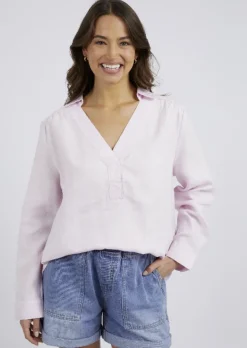 Blair Open Neck Shirt Blossom
