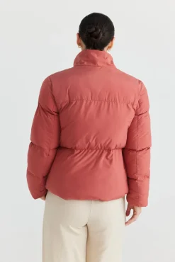 Brave & True - Aspen Puffer - Rosewood - Womens Fashion