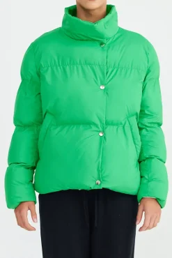 Brave & True - Aspen Puffer - Bottle Green - Womens Fashion