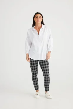 Brave & True - Duchess Shirt - White - Womens Fashion