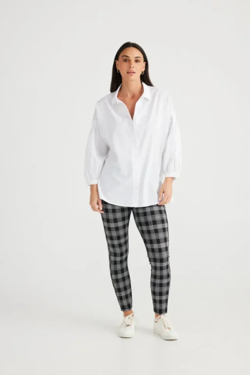 Brave & True - Duchess Shirt - White - Womens Fashion