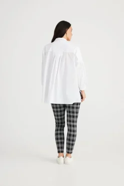 Brave & True - Duchess Shirt - White - Womens Fashion