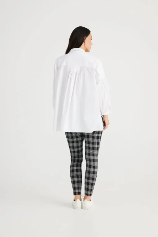 Brave & True - Duchess Shirt - White - Womens Fashion