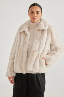 Brave & True - Steinway Jacket - Vanilla - Womens Fashion