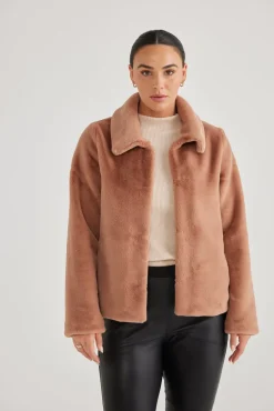Brave & True - Steinway Jacket - Tan - Womens Fashion