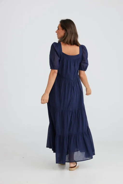 Brave & True - Sunseeker Dress - Navy - Womens Fashion