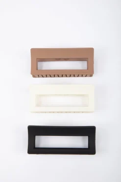 Brigitte Hair Claw - Black