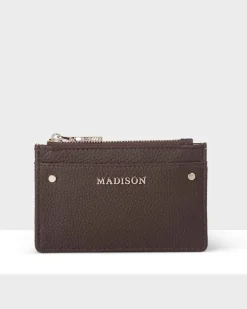 Chocolate | VANESSA SMALL ZIP PURSE CARD-HOLDER