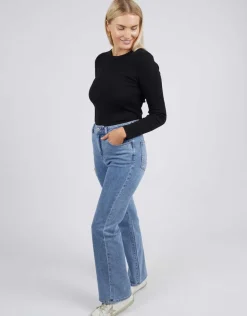 Clara Boot Leg Jean | Blue