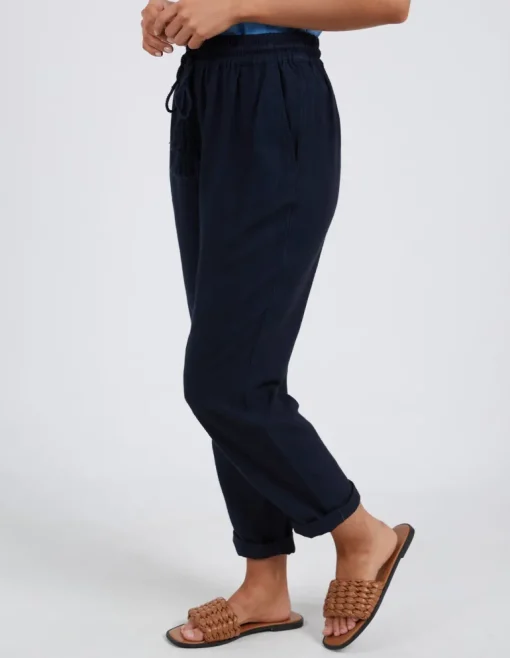 Clem Relaxed Pant - Dark Sapphire