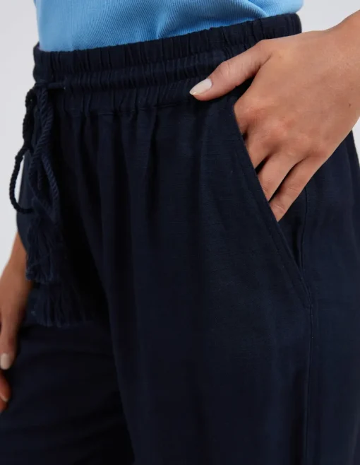 Clem Relaxed Pant - Dark Sapphire