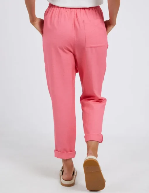 Clem Relaxed Pant - Pink Lemonade