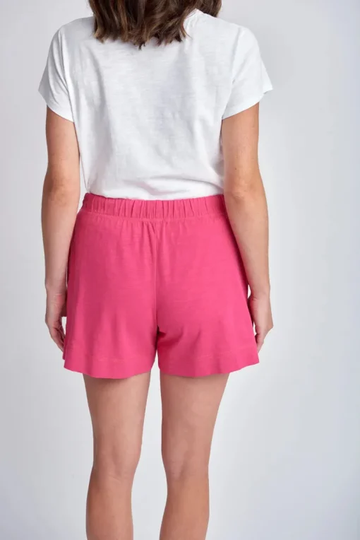 cloth + paper + scissors - Trackie Short - Raspberry - Womens Fashion