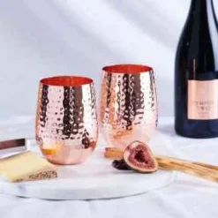 Copper Stemless Glasses