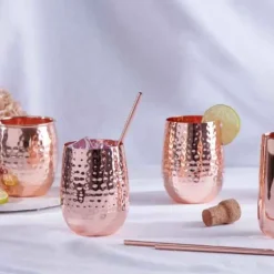 Copper Stemless Glasses