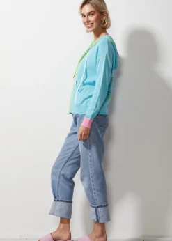 Crafted Hoodie | Aqua