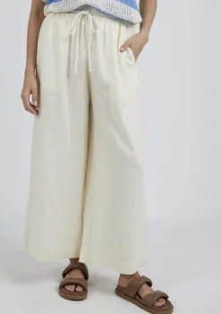 Dionne Wide Leg Pant Toasted Coconut