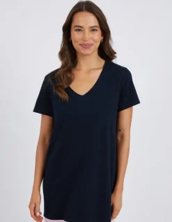 Draw The Line Tee Dress