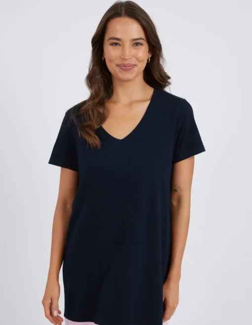 Draw The Line Tee Dress
