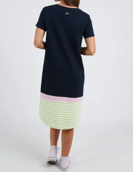 Draw The Line Tee Dress