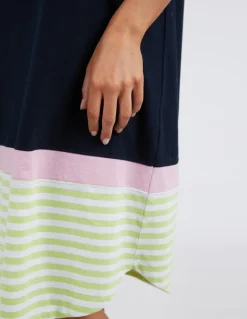 Draw The Line Tee Dress
