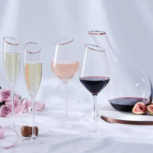 Elegance Stemmed Champagne Flutes