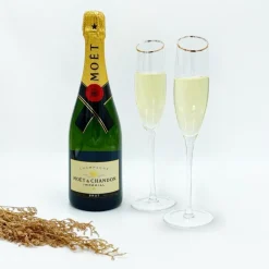 Elegance Stemmed Champagne Flutes