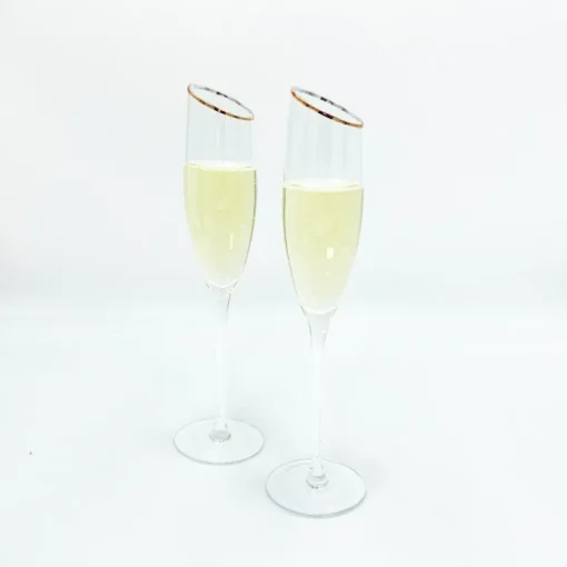 Elegance Stemmed Champagne Flutes