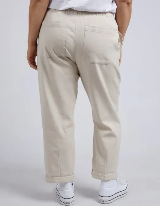 Elm - Anni Pant - Oatmeal - Womens Fashion