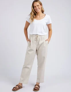 Elm - Anni Pant - Oatmeal - Womens Fashion