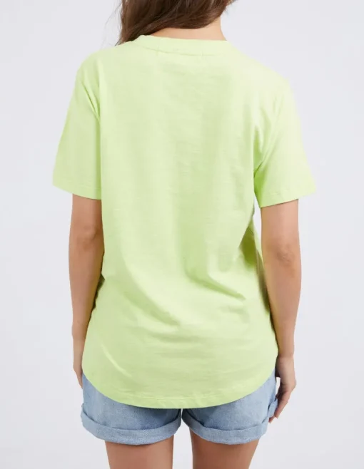 Elm - Belle Fleurs Tee - Keylime - Womens Fashion