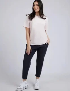 Elm - Chrissy S/S Tee - Peony Rose - Womens Fashion