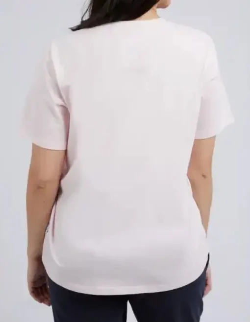 Elm - Chrissy S/S Tee - Peony Rose - Womens Fashion