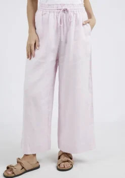 Elm - Dionne Wide Leg Pant - Blossom - Womens Fashion