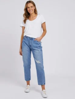 Elm - Maddie Relaxed Jean - Womens Fashion