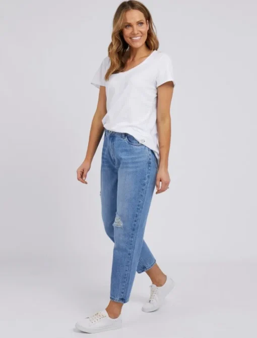 Elm - Maddie Relaxed Jean - Womens Fashion