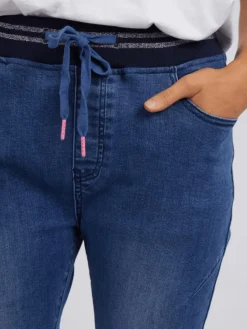 Elm - Melody Denim Jogger - Womens Fashion