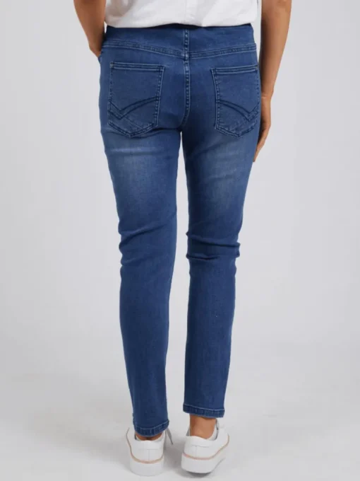 Elm - Melody Denim Jogger - Womens Fashion