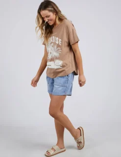 Elm - Paradise Tee - Womens Fashion
