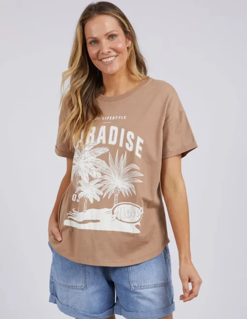 Elm - Paradise Tee - Womens Fashion