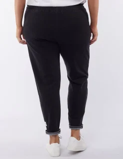 Elm - Rickety Pant - Black - Womens Fashion